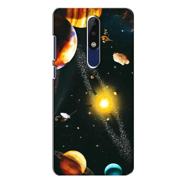 Чехол с рисунком «Вид с космоса» для Nokia 5.1 Plus (X5) Чехол с рисунком «Вид с космоса» для Nokia 5.1 Plus (X5)