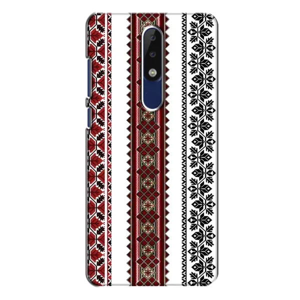 Чехол с рисунком «Вышиваночки» для Nokia 5.1 Plus (X5) Чехол с рисунком «Вышиваночки» для Nokia 5.1 Plus (X5)