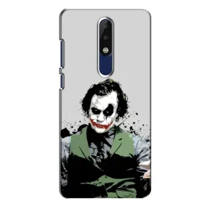 Чехлы с картинкой Джокера на Nokia 5.1 Plus (X5) (Взгляд Джокера)