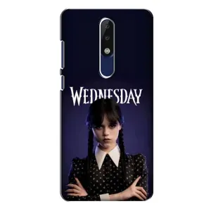 Чехлы с принтом Уэнсдей на Nokia 5.1 Plus (X5) (Wednesdey)