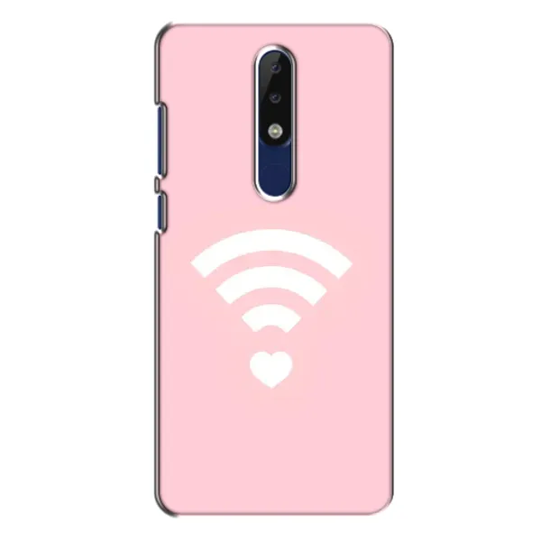 Чехол с рисунком «WiFi Love» для Nokia 5.1 Plus (X5) Чехол с рисунком «WiFi Love» для Nokia 5.1 Plus (X5)