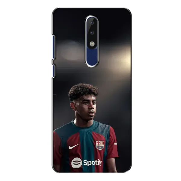 Чехол с рисунком «Ямаль Барселона» для Nokia 5.1 Plus (X5) Чехол с рисунком «Ямаль Барселона» для Nokia 5.1 Plus (X5)