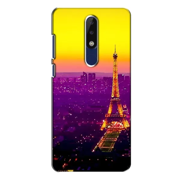 Чехол с рисунком «Яркая башня» для Nokia 5.1 Plus (X5) Чехол с рисунком «Яркая башня» для Nokia 5.1 Plus (X5)