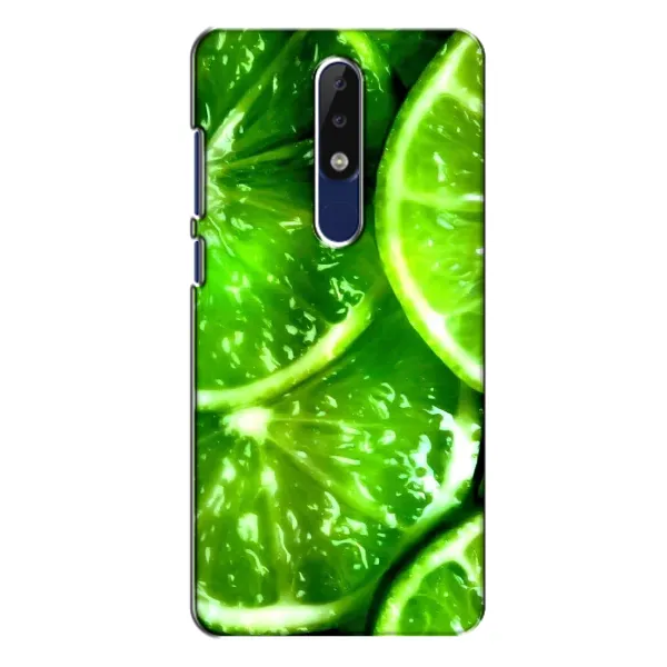 Чехол с рисунком «Яркий ЛАЙМ» для Nokia 5.1 Plus (X5) Чехол с рисунком «Яркий ЛАЙМ» для Nokia 5.1 Plus (X5)