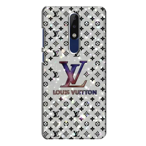 Чехол с рисунком «Яркий LV» для Nokia 5.1 Plus (X5) Чехол с рисунком «Яркий LV» для Nokia 5.1 Plus (X5)