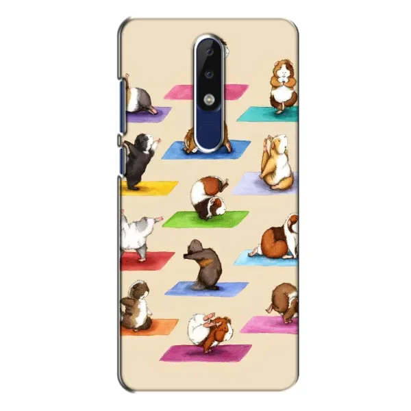 Чохол з малюнком «Йога свинок» для Nokia 5.1 Plus (X5) Чохол з малюнком «Йога свинок» для Nokia 5.1 Plus (X5)