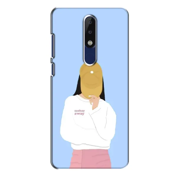 Чехол с рисунком «Желтая кепка» для Nokia 5.1 Plus (X5)