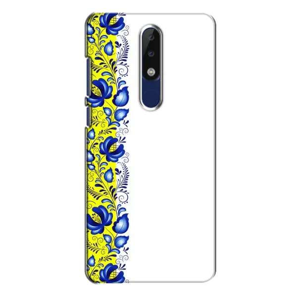Чехол с рисунком «Желто-синяя вышиванка» для Nokia 5.1 Plus (X5) Чехол с рисунком «Желто-синяя вышиванка» для Nokia 5.1 Plus (X5)
