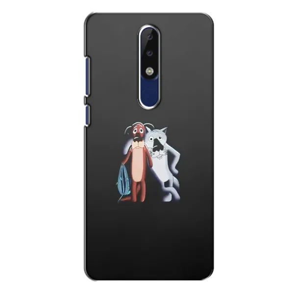 Чехол с рисунком «Шо, опять» для Nokia 5.1 Plus (X5)