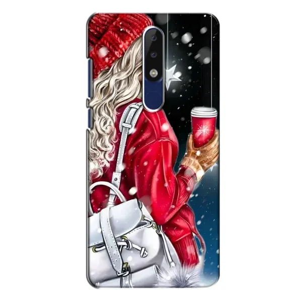 Чехол с рисунком «Зима пришла» для Nokia 5.1 Plus (X5) Чехол с рисунком «Зима пришла» для Nokia 5.1 Plus (X5)