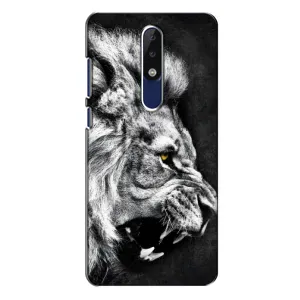 Чехол с картинкой на Nokia 5.1 Plus (X5) (Злой ЛЕВ)