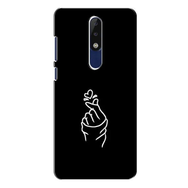 Чехол с рисунком «Знак Сердечка» для Nokia 5.1 Plus (X5) Чехол с рисунком «Знак Сердечка» для Nokia 5.1 Plus (X5)