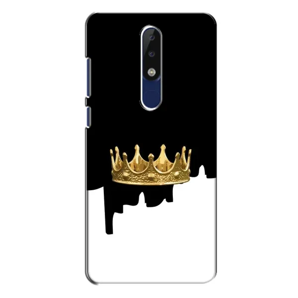 Чехол с рисунком «Золотая корона» для Nokia 5.1 Plus (X5) Чехол с рисунком «Золотая корона» для Nokia 5.1 Plus (X5)