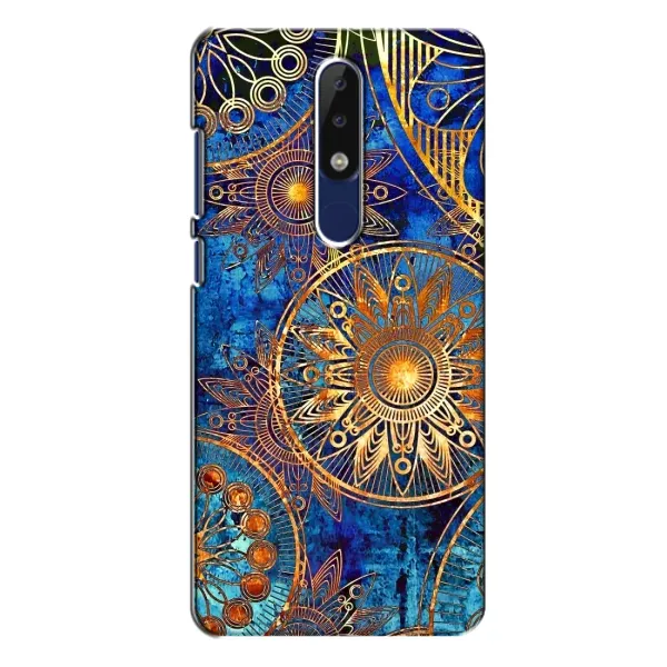 Чехол с рисунком «Золотые узоры» для Nokia 5.1 Plus (X5) Чехол с рисунком «Золотые узоры» для Nokia 5.1 Plus (X5)