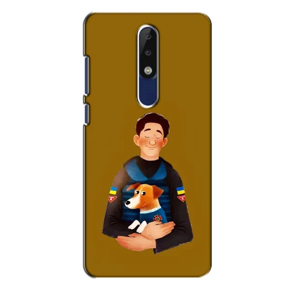 Чехол с рисунком «ЗСУ Патрон» для Nokia 5.1 Plus (X5)