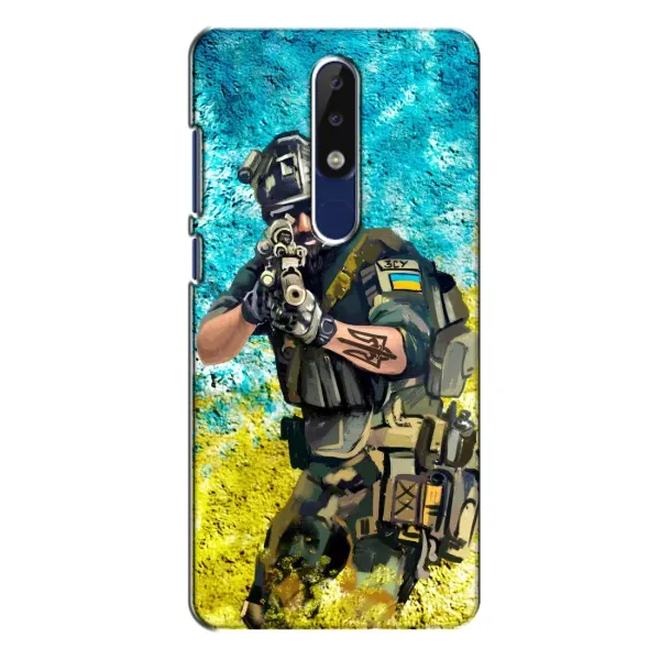 Чехол с рисунком «ЗСУ Воин» для Nokia 5.1 Plus (X5) Чехол с рисунком «ЗСУ Воин» для Nokia 5.1 Plus (X5)