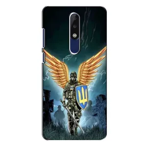 Патриотический Чехол для Nokia 5.1 Plus (X5) (ЗСУ з крильями)