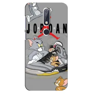 Силіконовый Чохол Nike Air Jordan на Нокіа 6.1 Плюс (Air Jordan)