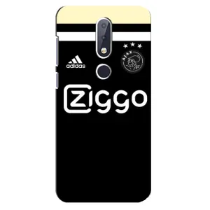 Чехлы с ТОП Футбольными клубами на Nokia 6.1 Plus (AJAX)
