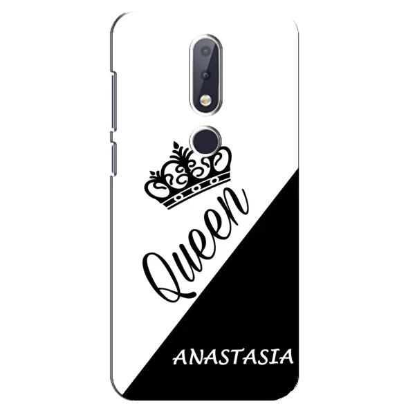 Чехол с рисунком «ANASTASIYA» для Nokia 6.1 Plus