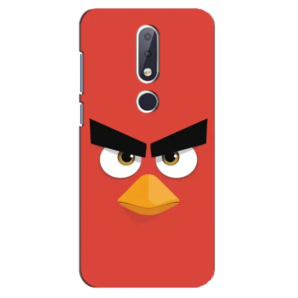 Чехол с рисунком «Angry Birds» для Nokia 6.1 Plus Чехол с рисунком «Angry Birds» для Nokia 6.1 Plus