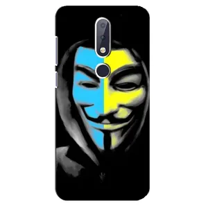 Чехол с Украинской символикой на Нокиа 6.1 Плюс (Анонимус патриот)