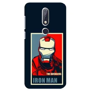 Чохол Супергерой Залізна Людина на Nokia 6.1 Plus (Art Iron man)