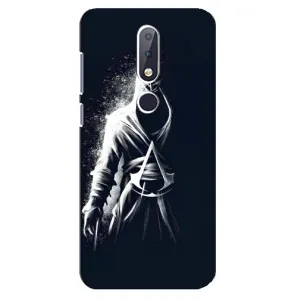 Чехол с рисунком «Ассасин» для Nokia 6.1 Plus