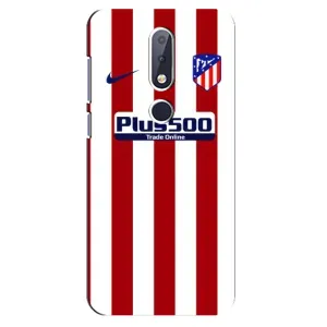 Чехлы с ТОП Футбольными клубами на Nokia 6.1 Plus (Atletico)