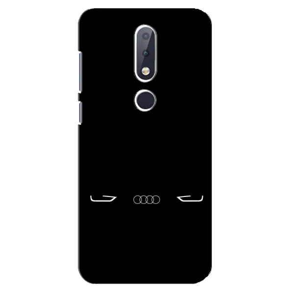 Чехол с рисунком «Силует Audi» для Nokia 6.1 Plus Чехол с рисунком «Силует Audi» для Nokia 6.1 Plus