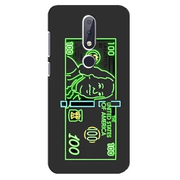 Чехол с рисунком «Баксы» для Nokia 6.1 Plus