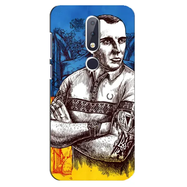 Чехол с рисунком «Бандера Патриот» для Nokia 6.1 Plus Чехол с рисунком «Бандера Патриот» для Nokia 6.1 Plus