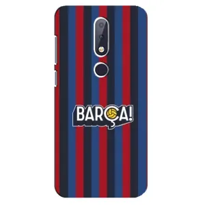 Чехол для Nokia 6.1 Plus (Барселона) (BARCA)