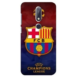 Чехол для Nokia 6.1 Plus (Барселона) (Barselona)
