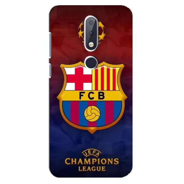 Чехол с рисунком «Barselona» для Nokia 6.1 Plus