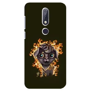 Чехлы на военную тематику для Nokia 6.1 Plus (Бавовна мем)