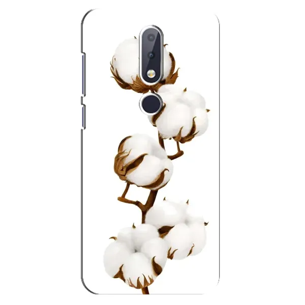 Чехол с рисунком «Бавовна» для Nokia 6.1 Plus Чехол с рисунком «Бавовна» для Nokia 6.1 Plus