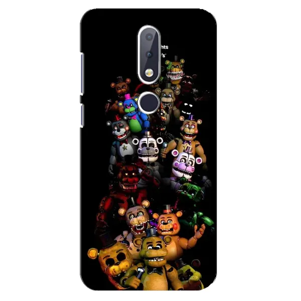 Чехол с рисунком «Bear Freddy's» для Nokia 6.1 Plus