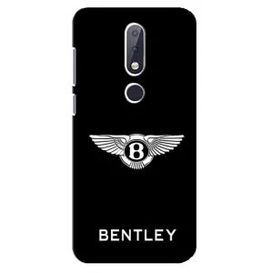Чохли з тематикою "Круті машини" на Nokia 6.1 Plus (Logo Bentley)