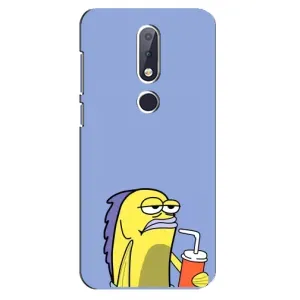 Чехол с рисунком «Безразличие» для Nokia 6.1 Plus