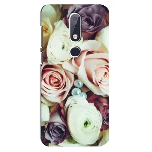 Чохли з принтом Троянд для Nokia 6.1 Plus (Букет Троянд)