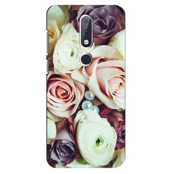 Чехол с рисунком «Букет РОЗ» для Nokia 6.1 Plus Чехол с рисунком «Букет РОЗ» для Nokia 6.1 Plus