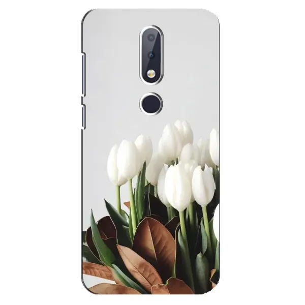 Чехол с рисунком «Букет тюльпанов» для Nokia 6.1 Plus Чехол с рисунком «Букет тюльпанов» для Nokia 6.1 Plus