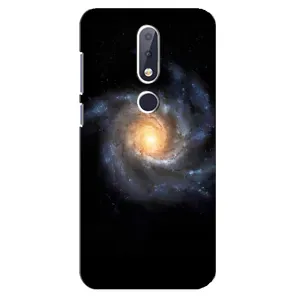 Чехлы КОСМОС для Nokia 6.1 Plus (Черная дыра)