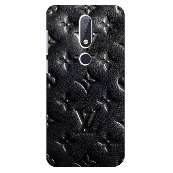 Чехол с рисунком «Черный ЛВ» для Nokia 6.1 Plus
