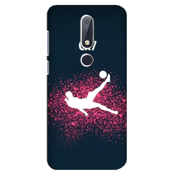 Чехол с рисунком «CR7 Удар» для Nokia 6.1 Plus