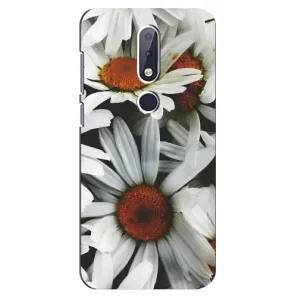 Чохол з ромашками на Nokia 6.1 Plus (Квіти Ромашки)