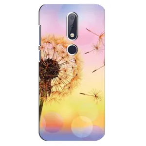 Силіконовий Чохол з кульбабками на Nokia 6.1 Plus (Квітка-кульбаба)