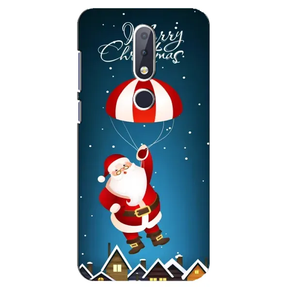Чехол с рисунком «Дед Мороз» для Nokia 6.1 Plus Чехол с рисунком «Дед Мороз» для Nokia 6.1 Plus