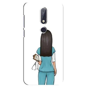 Чехол с рисунком «Доктор» для Nokia 6.1 Plus